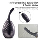 Sistema de ducha anal Bulby Auto Spray - Negro