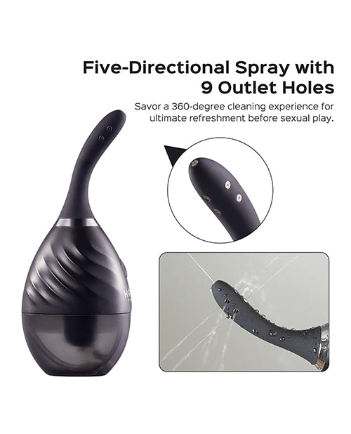 Sistema de ducha anal Bulby Auto Spray - Negro