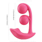 Vibrador de clítoris y punto G Melody Twin Balls - Rosa