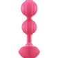 Vibrador de clítoris y punto G Melody Twin Balls - Rosa