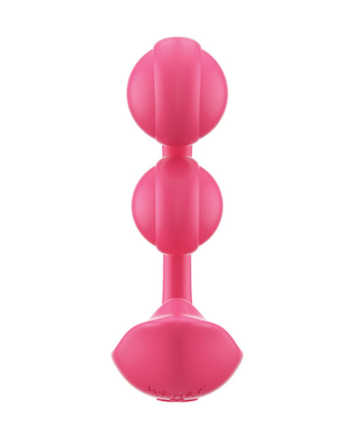Vibrador de clítoris y punto G Melody Twin Balls - Rosa