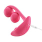 Vibrador de clítoris y punto G Melody Twin Balls - Rosa