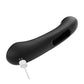 Vibrador de teléfono Tempo | Vibrador controlado por aplicación con sensor de presión | Vibrador de punto G de aleteo negro