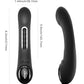 Vibrador de teléfono Tempo | Vibrador controlado por aplicación con sensor de presión | Vibrador de punto G de aleteo negro