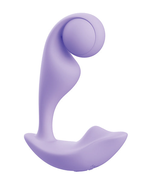 Vibrador Controlado por App Trill Wearable | Vibrador de Doble Bola Controlado por Teléfono | Vibrador Punto G Morado | Mejor Vibrador para Mujeres