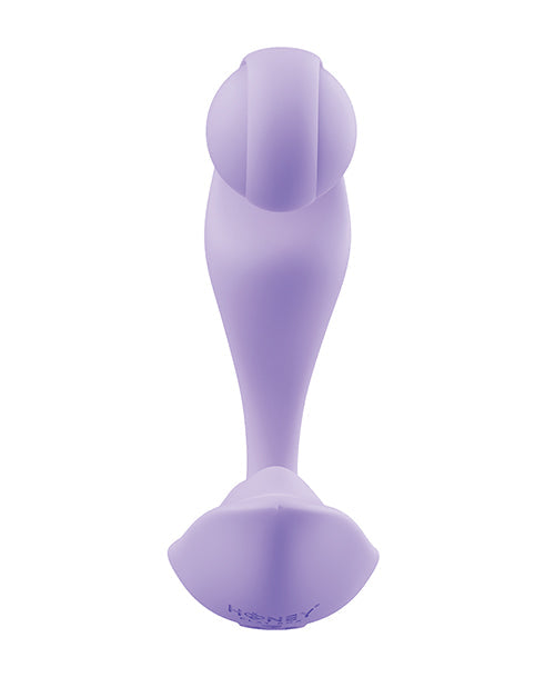 Vibrador Controlado por App Trill Wearable | Vibrador de Doble Bola Controlado por Teléfono | Vibrador Punto G Morado | Mejor Vibrador para Mujeres