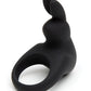 Anillo para el pene recargable Happy Rabbit - Negro