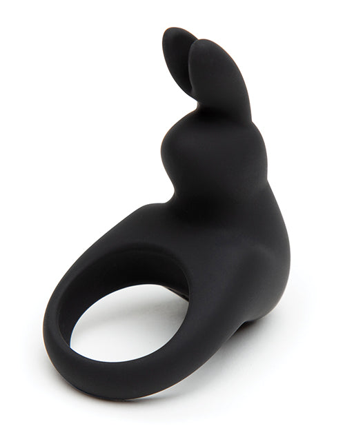 Anillo para el pene recargable Happy Rabbit - Negro