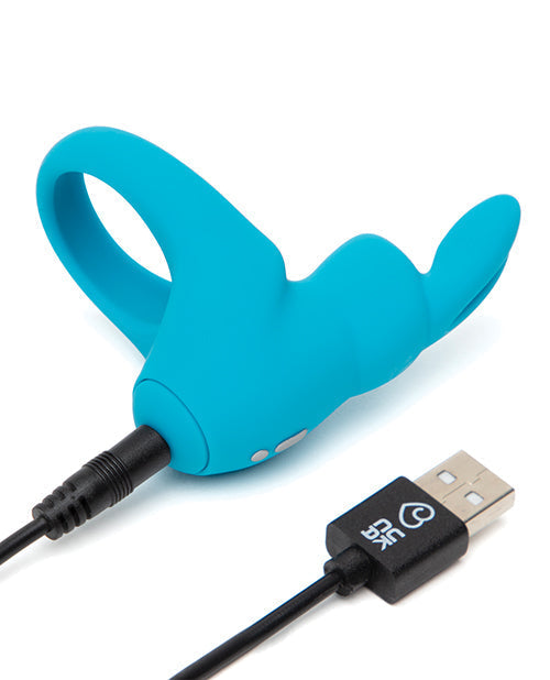 Anillo para pene recargable Happy Rabbit - Azul