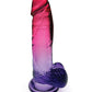 Dildo realista Shades Jelly | Dildo grande TPR degradado de 8 pulgadas | Dildo rosa grande | Dildo con ventosa