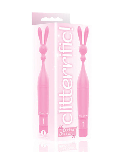 ¡El Clitterific de 9! Conejo Botón Estimulador Clitoriano - Rosa