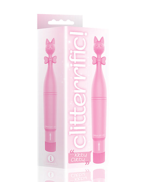 9's Clitterific! Estimulador Clitoriano Gatito Clitty - Rosa