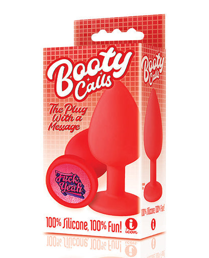 9's Booty Talk Fuck Yeah Plug - Rojo