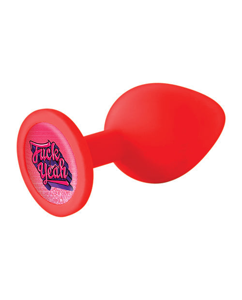 9's Booty Talk Fuck Yeah Plug - Rojo