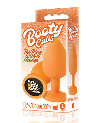 9's Booty Talk ¡Dale duro! Plug - Naranja