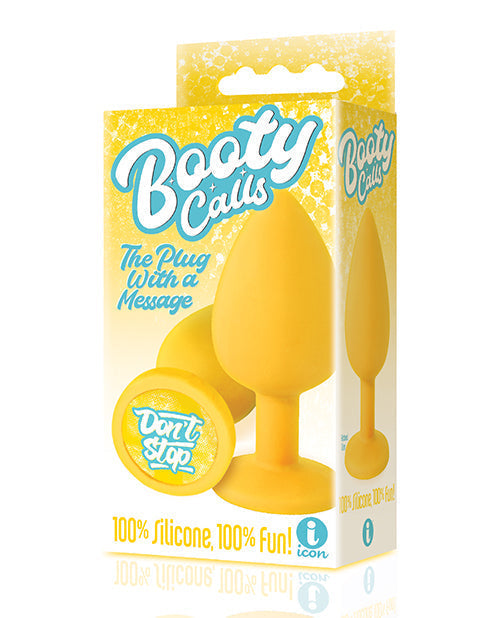 9's Booty Talk Don't Stop Plug - Jaune