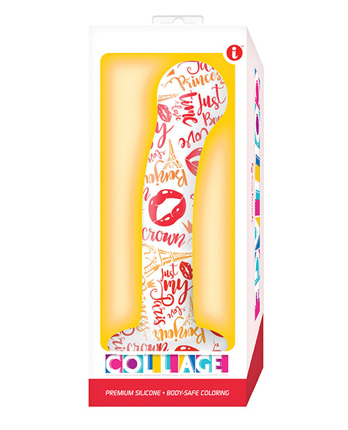Collage Paris Grand Godemiché | Godemiché en silicone G-Spot Grande Taille | Godemiché Ventouse | Meilleur Godemiché