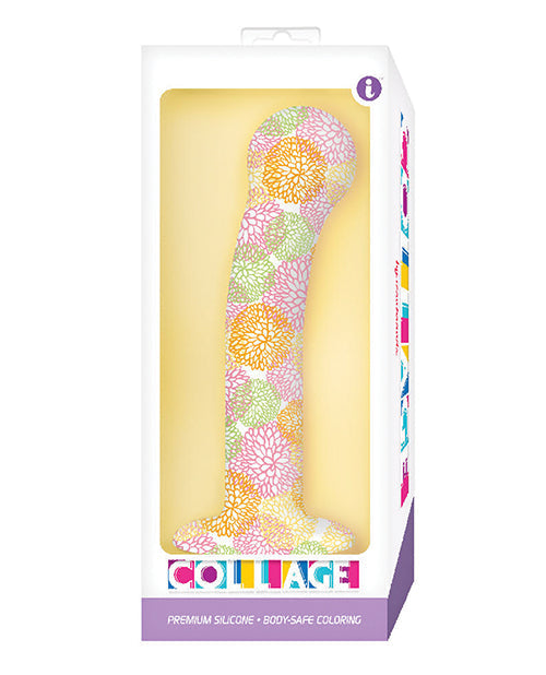 Collage Atrapador de Ramos Dildo Realista | Dildo Grande de Silicona para Punto G | Ventosa