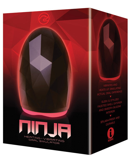 Masturbador Recargable Térmico Icon Ninja