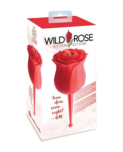 Vibromasseur Wild Rose Le Pointe - Rouge