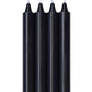 Bougies sensuelles chauffantes à cire fondante "9's Make Me Melt" - Noir de jais - Lot de 4