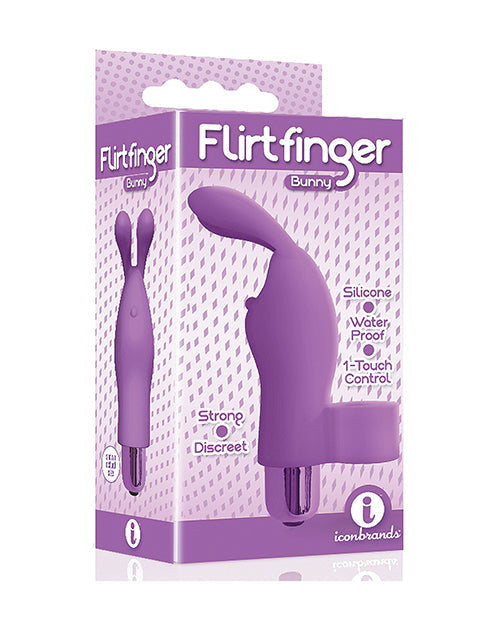Vibromasseur doigt 9s | Vibromasseur lapin Flirtfinger | Vibromasseur balle violet | Meilleur vibromasseur pour femme
