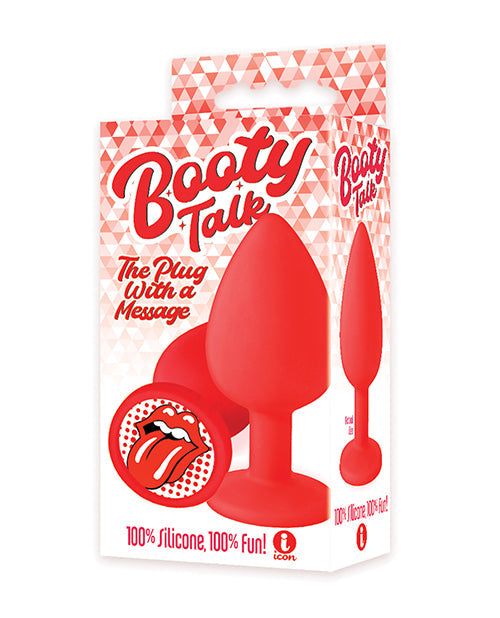 9's Booty Calls Bouchon de langue - Rouge