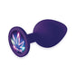 9's Booty Calls Neon Leaf Plug - Purple