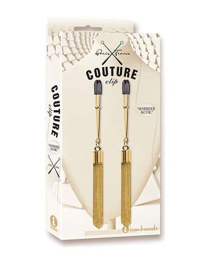 Pinzas de Lujo para Pezones Couture Clips - Brillo y Elegancia