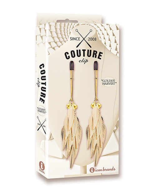 Pinzas de pezón de lujo Couture Clips - Cosecha dorada