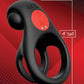 Anneau de coq Massive Red Dot V2 - Noir