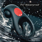 Anneau de coq Massive Red Dot V2 - Noir