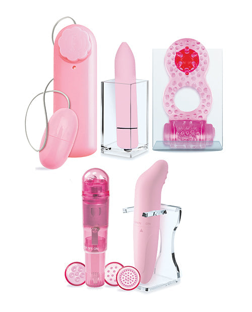 Conjunto de vibrador Try-Curious - Rosa