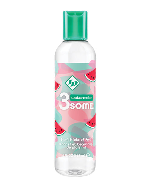 ID 3some 3 en 1 Lubricante - 4 oz Sandía