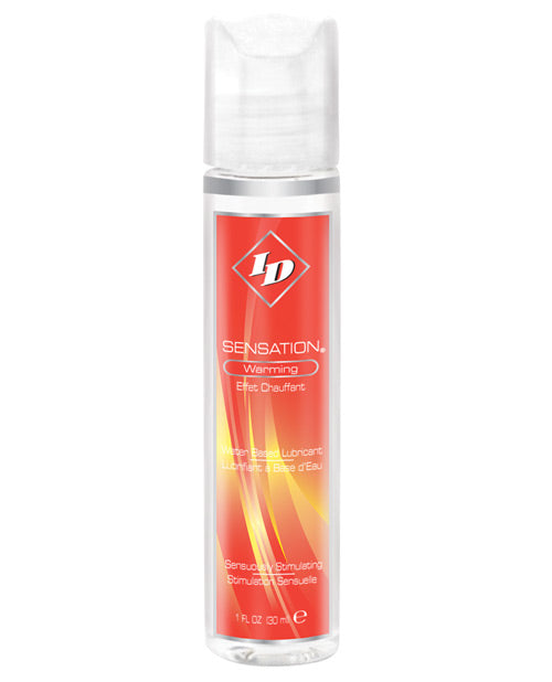 Lubrifiant chauffant à base d'eau ID Sensation - Flacon de poche de 30 ml