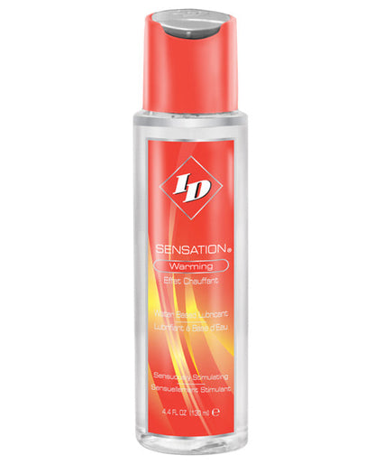 Lubrifiant Chauffant à Base d'Eau ID Sensation – Flacon de 130 ml avec Bouchon Flip-Top