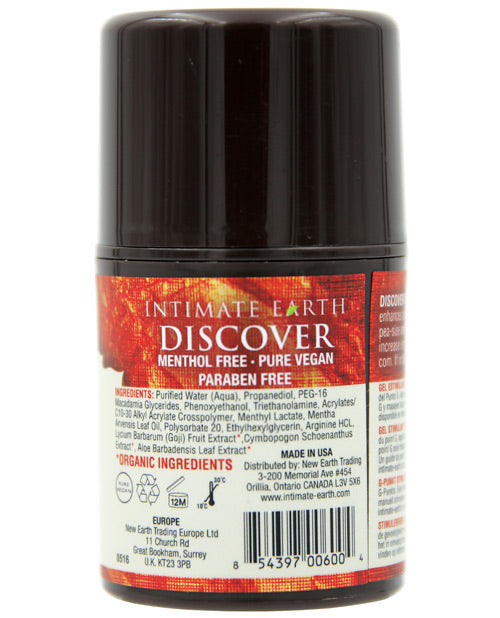 Intimate Earth Descubrir Gel para el Punto G - 30 ml
