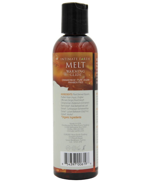 Lubricante de calentamiento Intimate Earth Melt - 60 ml