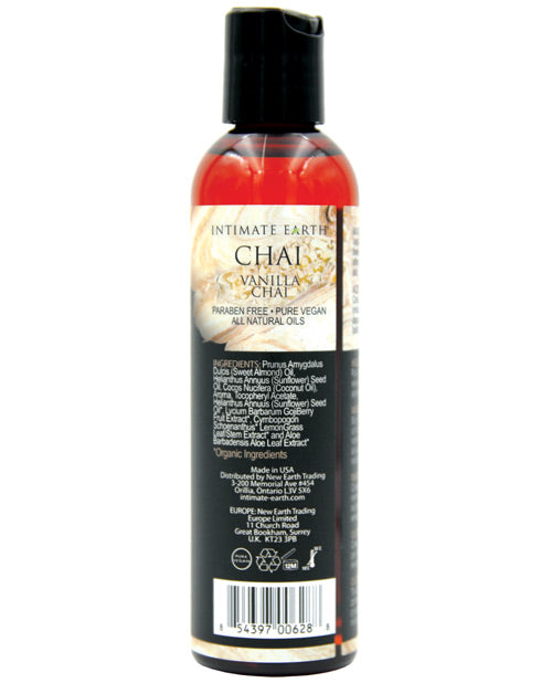 Huile de massage Chai Intimate Earth - 120 ml Vanille & Chai