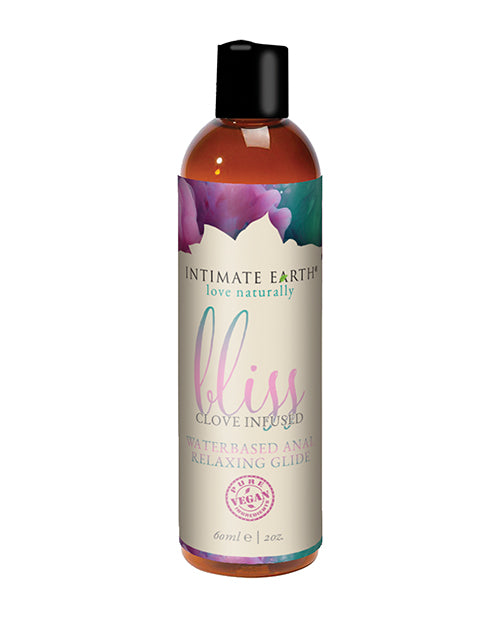 Intimate Earth Bliss Lubrifiant Anal Relaxant à Base d'Eau - 60 ml