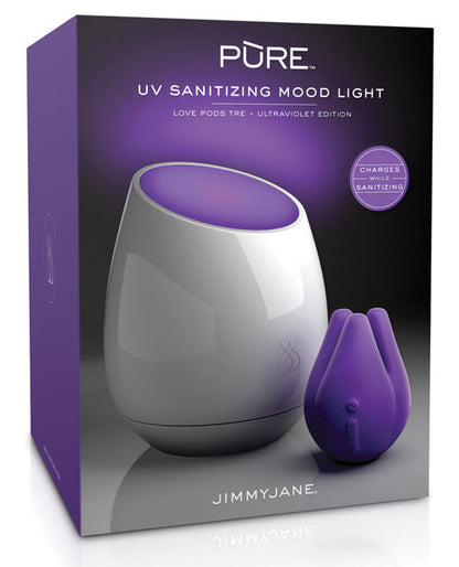 Jimmyjane Love Pods Tre Pura Lámpara de Ambiente Sanatizante UV - Edición Ultravioleta