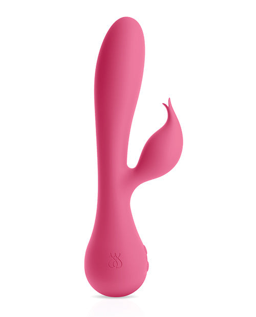 Vibrador de punto G JimmyJane | Vibrador Glo Rabbit | Vibrador de clítoris rosa con calor | Mejor vibrador para mujeres