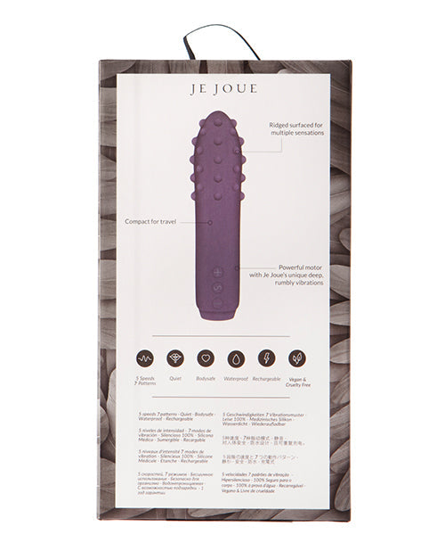 Vibromasseur Balle Duo Je Joue - Violet