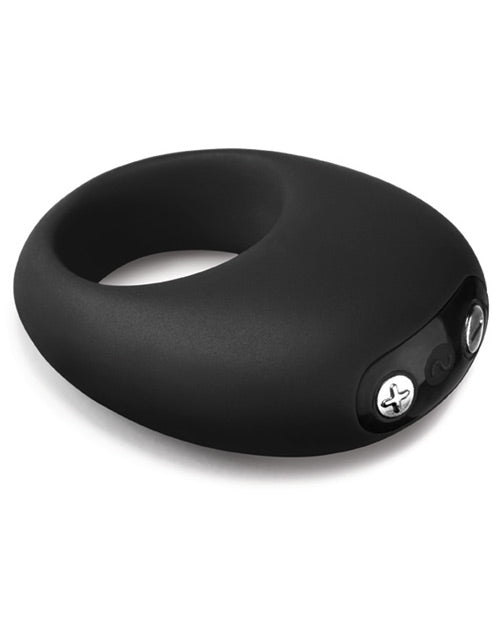 Anillo para pene Je Joue Mio con cinco vibraciones - Negro