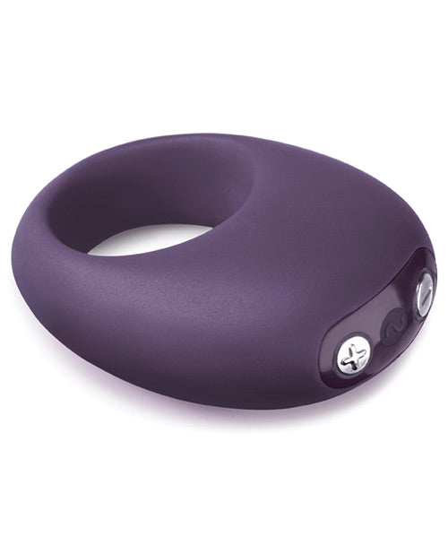 Anillo para el pene Je Joue Mio con cinco vibraciones - Morado