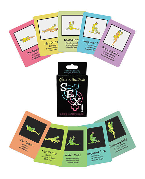Sexe fluorescent ! Le jeu de cartes