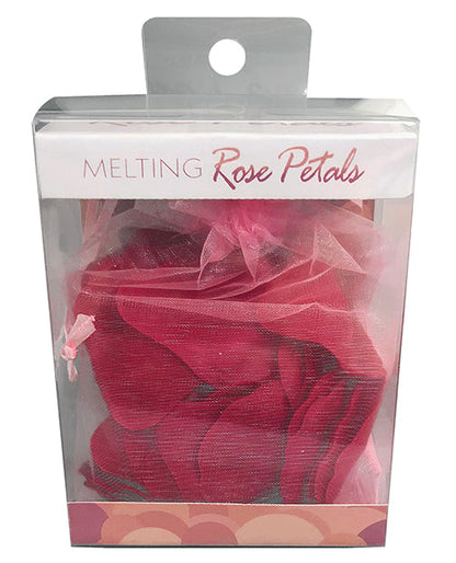 Pétales de rose fondus