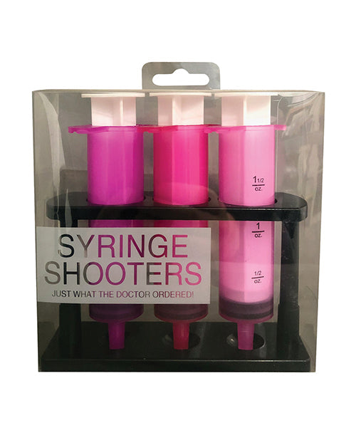 Seringues à shooter - Rose Lot de 3