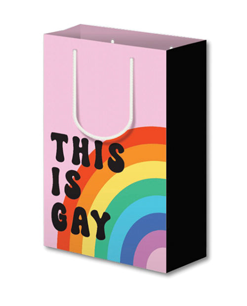 Ceci est un sac cadeau Arc-en-ciel Gay