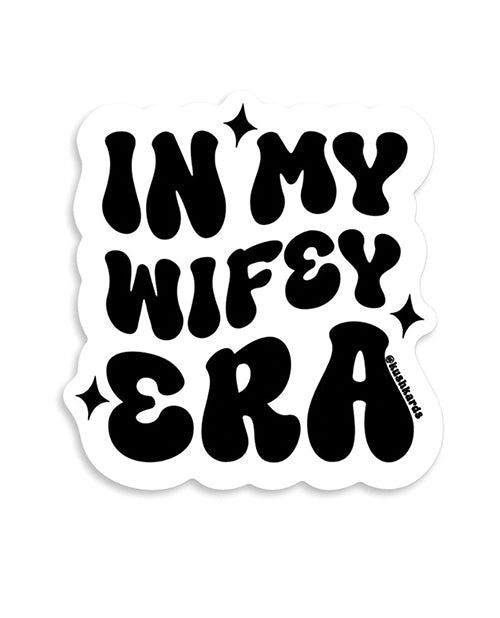 Pegatinas "In My Wifey Era" - Paquete de 3
